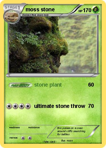 Pokemon moss stone