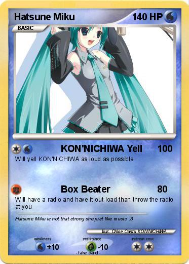 Pokemon Hatsune Miku