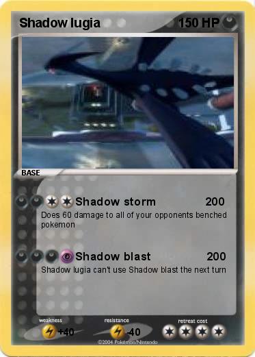 Pokemon Shadow lugia