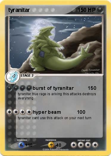 Pokemon tyranitar
