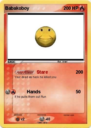 Pokemon Babakoboy