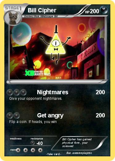 Pokemon Bill Cipher