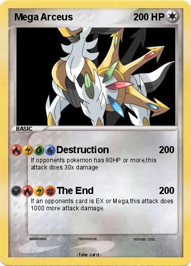 Pokemon Mega Arceus