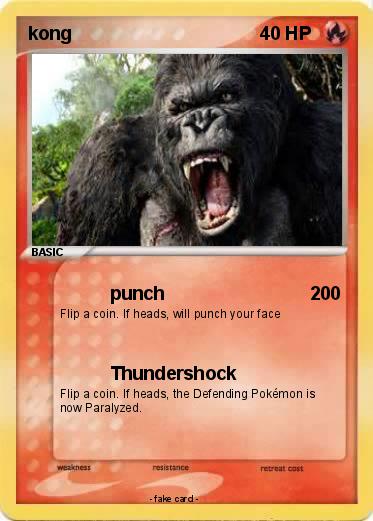Pokemon kong