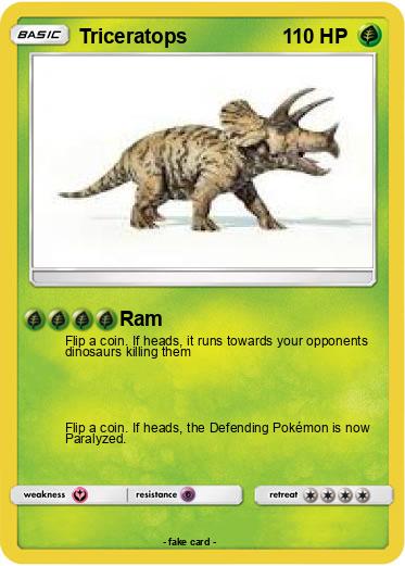 Pokemon Triceratops