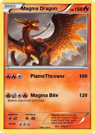 Pokemon Magma Dragon