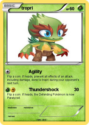 Pokemon tropri