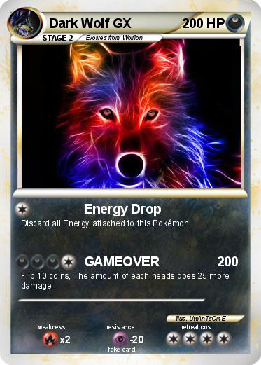 Pokemon Dark Wolf GX