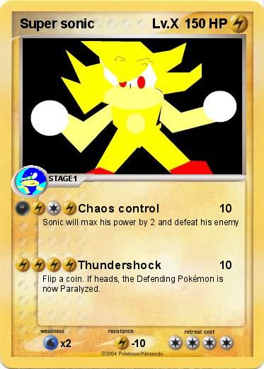 Pokemon Super sonic                Lv.X