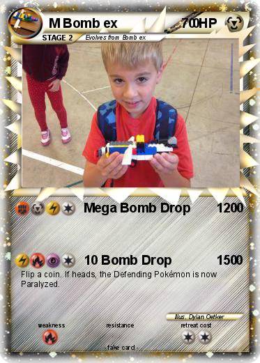 Pokemon M Bomb ex                     0