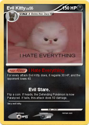 Pokemon Evil Kitty