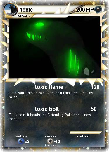 Pokemon toxic
