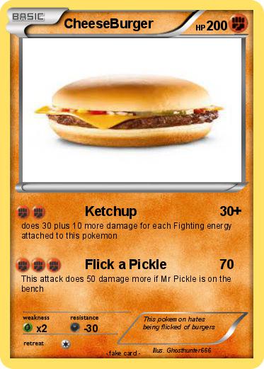 Pokemon CheeseBurger