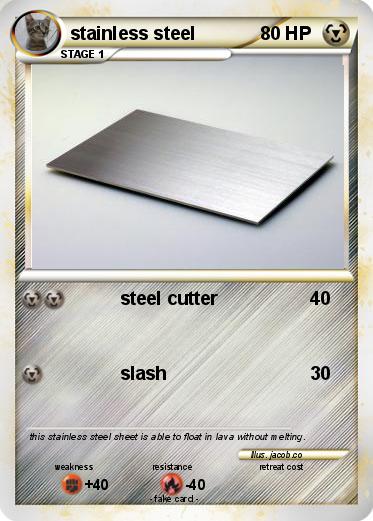 Pokemon stainless steel