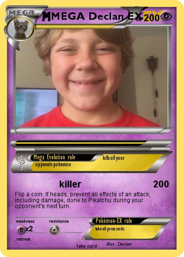 Pokemon MEGA Declan EX