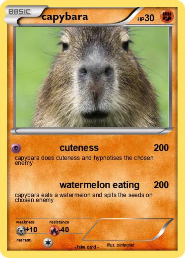 Pokemon capybara