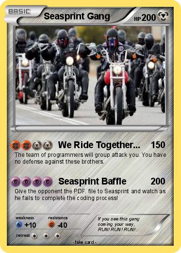 Pokemon Seasprint Gang