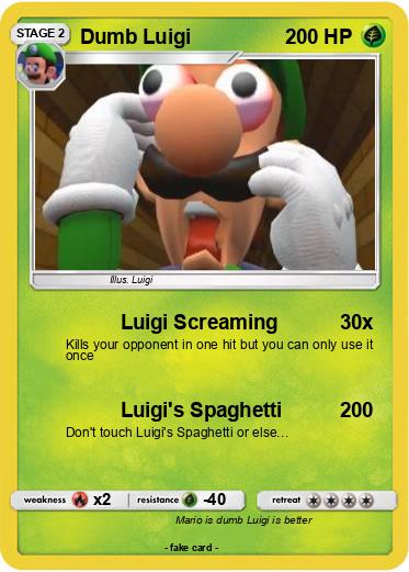 Pokemon Dumb Luigi