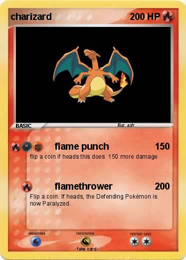 Pokemon charizard