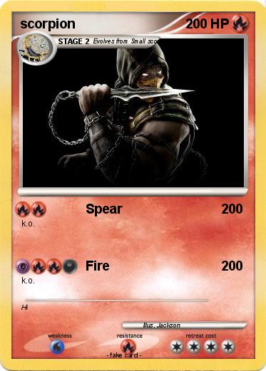Pokemon scorpion