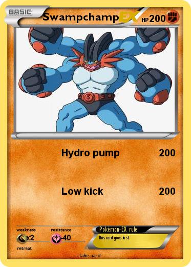 Pokemon Swampchamp