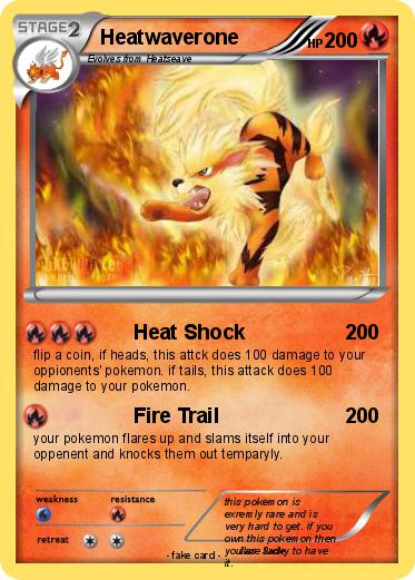 Pokemon Heatwaverone