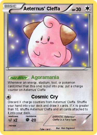 Pokemon Aeternus' Cleffa Pokemon Aeternus' Cleffa