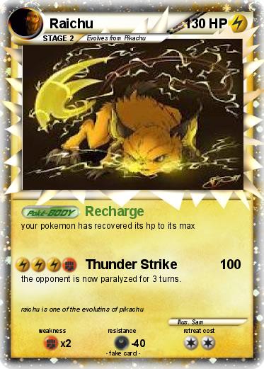Pokemon Raichu