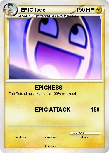 Pokemon EPIC face