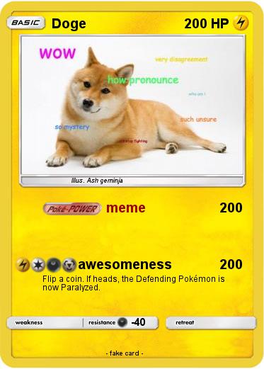 Pokemon Doge