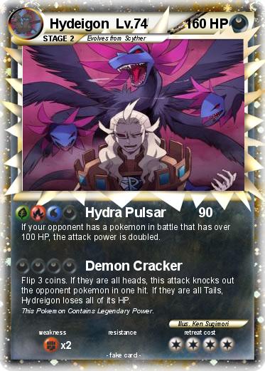 Pokemon Hydeigon  Lv.74