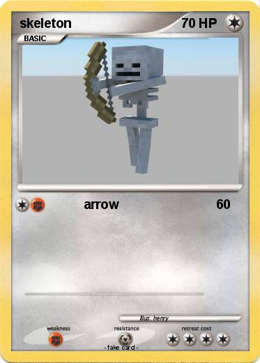 Pokemon skeleton