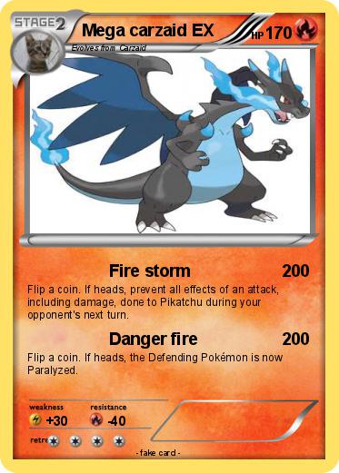 Pokemon Mega carzaid EX
