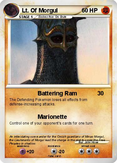 Pokemon Lt. Of Morgul