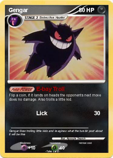 Pokemon Gengar
