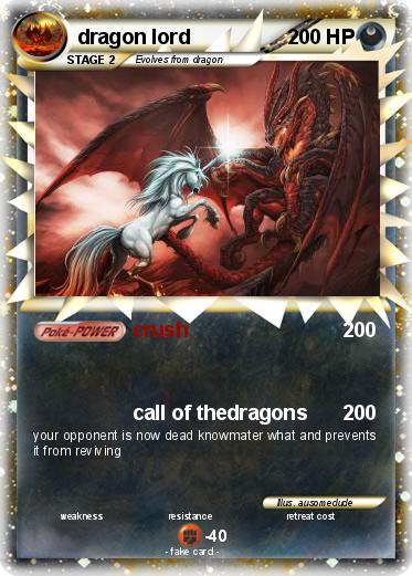 Pokemon dragon lord