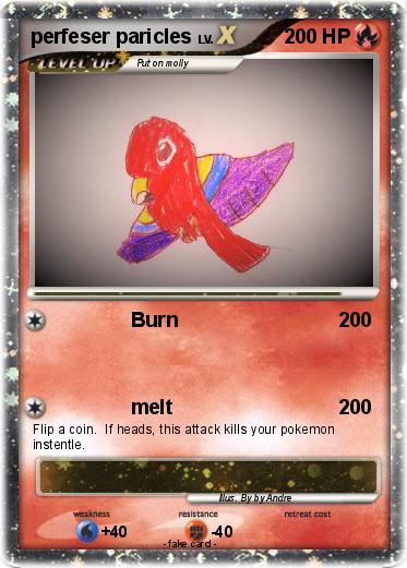 Pokemon perfeser paricles
