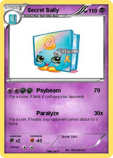 Pokemon Secret Sally