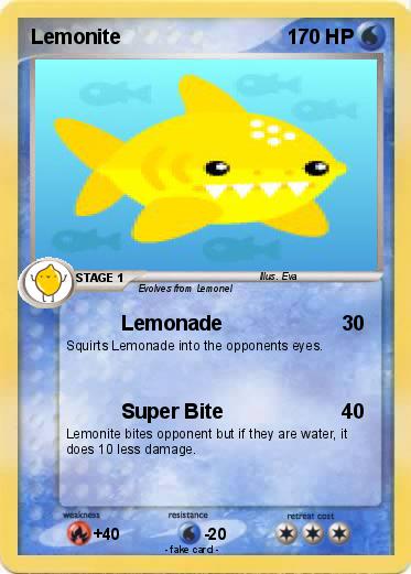 Pokemon Lemonite