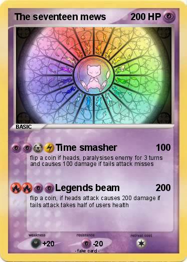 Pokemon The seventeen mews