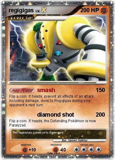 Pokemon regigigas