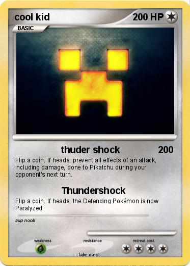 Pokemon cool kid