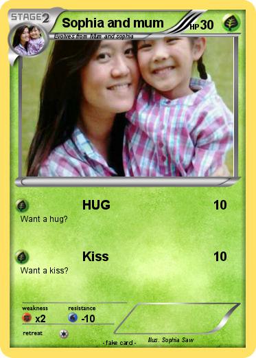 Pokemon Sophia and mum