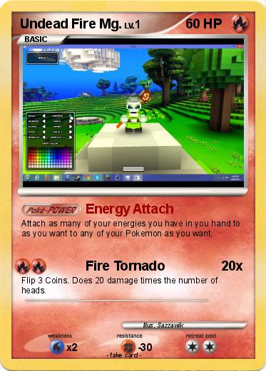 Pokemon Undead Fire Mg.