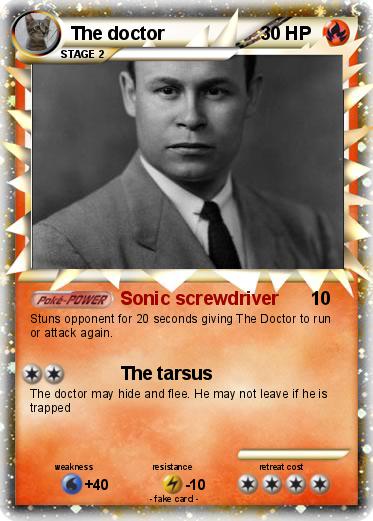 Pokemon The doctor