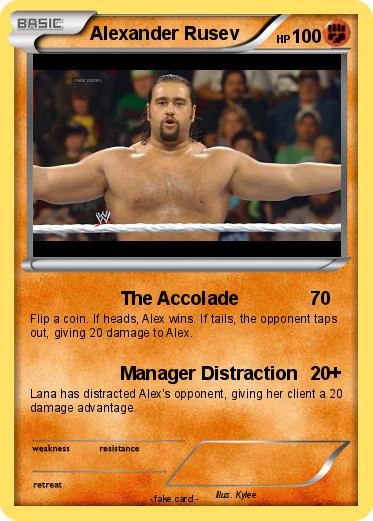 Pokemon Alexander Rusev