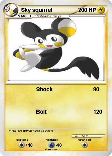 Pokemon Sky squirrel