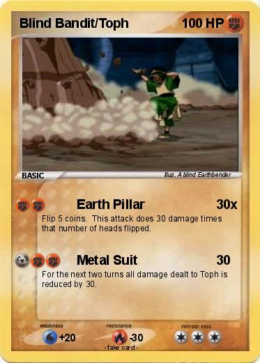 Pokemon Blind Bandit/Toph Pokemon Blind Bandit/Toph