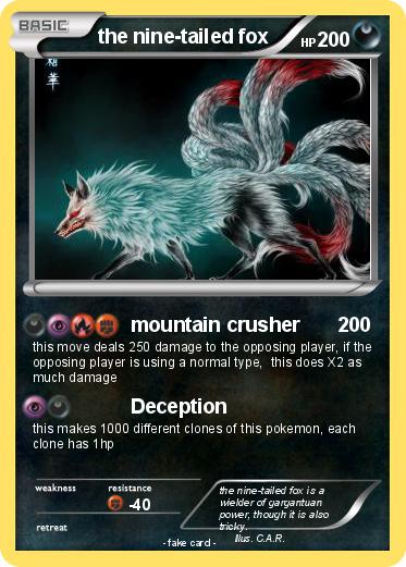 Pokemon the nine-tailed fox