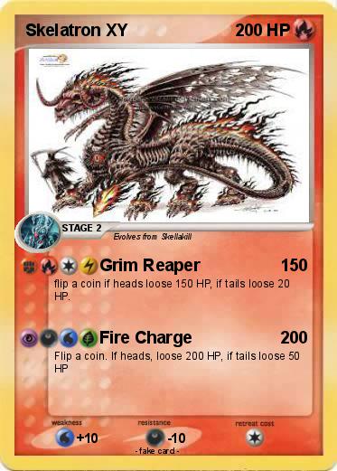 Pokemon Skelatron XY
